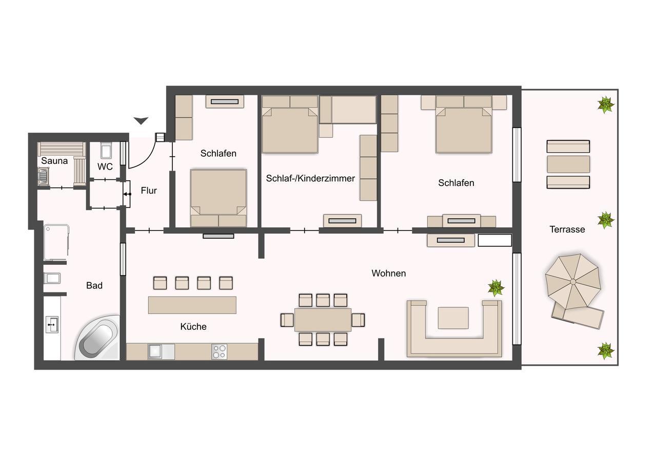 Beachhouse Cuxhaven Luaran gambar